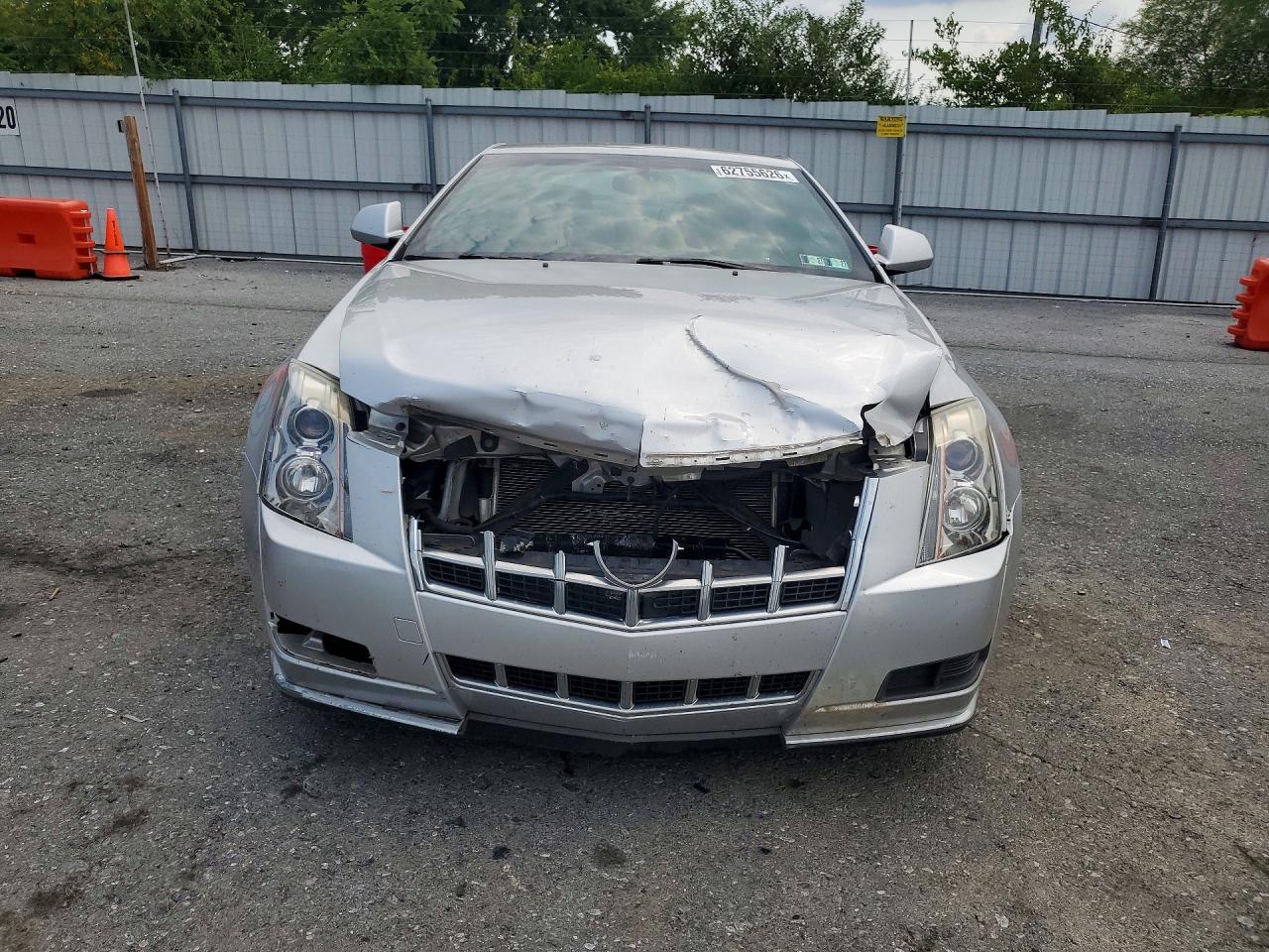 2013 Cadillac Cts Silver vin: 1G6DC1E39D0132443