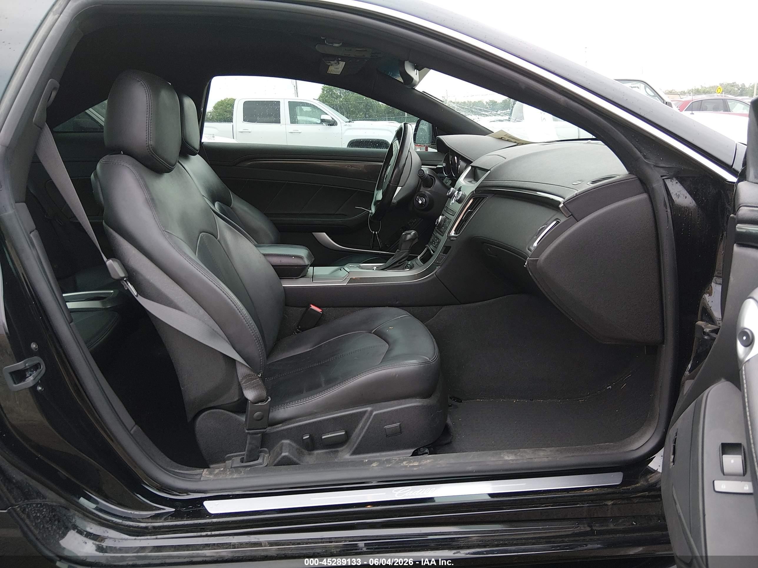 2012 Cadillac Cts Standard Black vin: 1G6DC1E3XC0143918