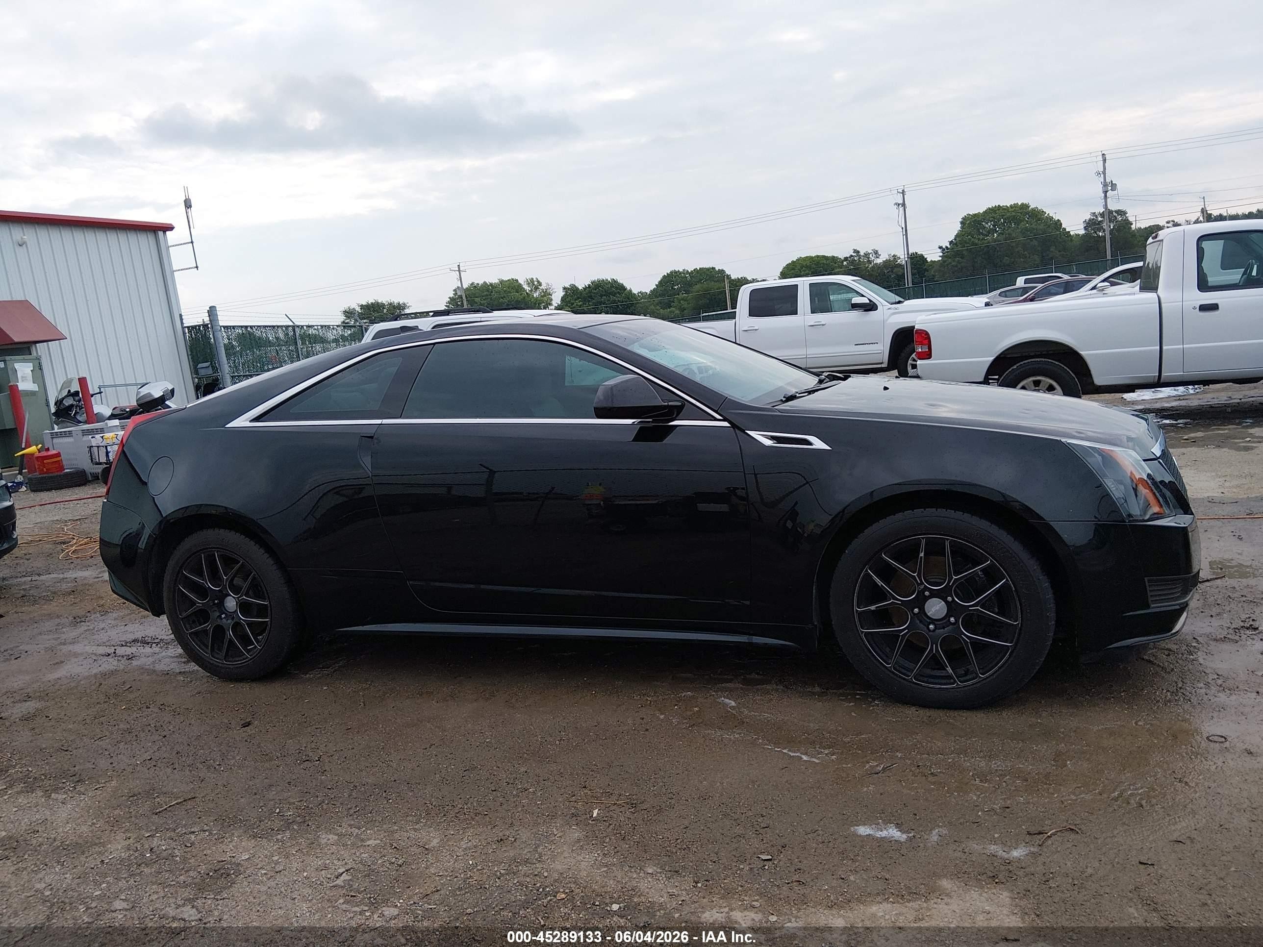 2012 Cadillac Cts Standard Black vin: 1G6DC1E3XC0143918