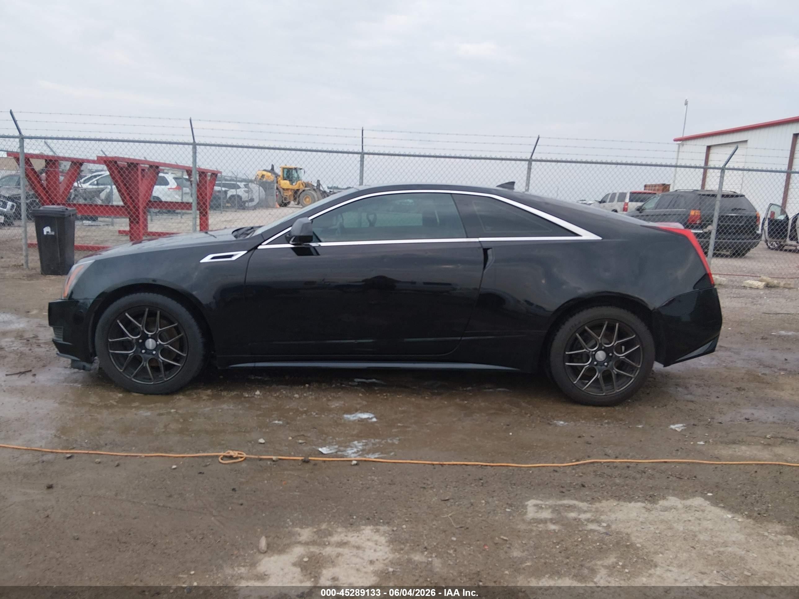 2012 Cadillac Cts Standard Black vin: 1G6DC1E3XC0143918