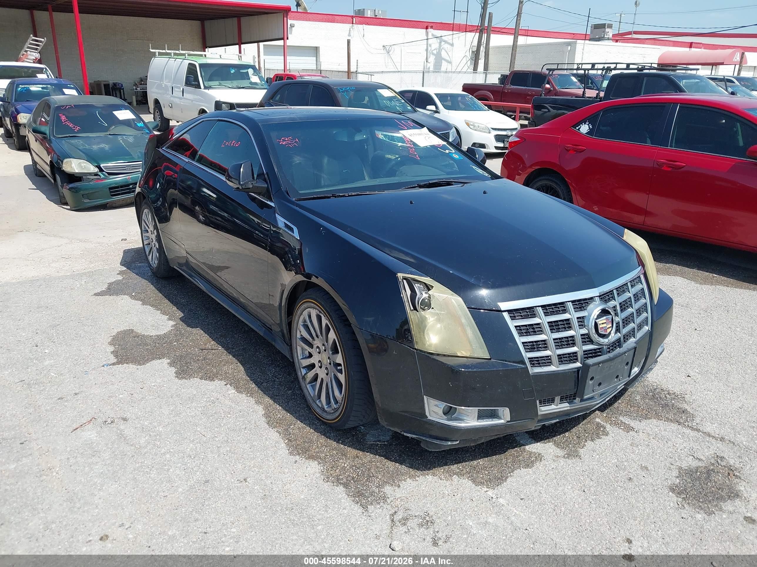 2014 Cadillac Cts Performance Black vin: 1G6DC1E3XE0103440