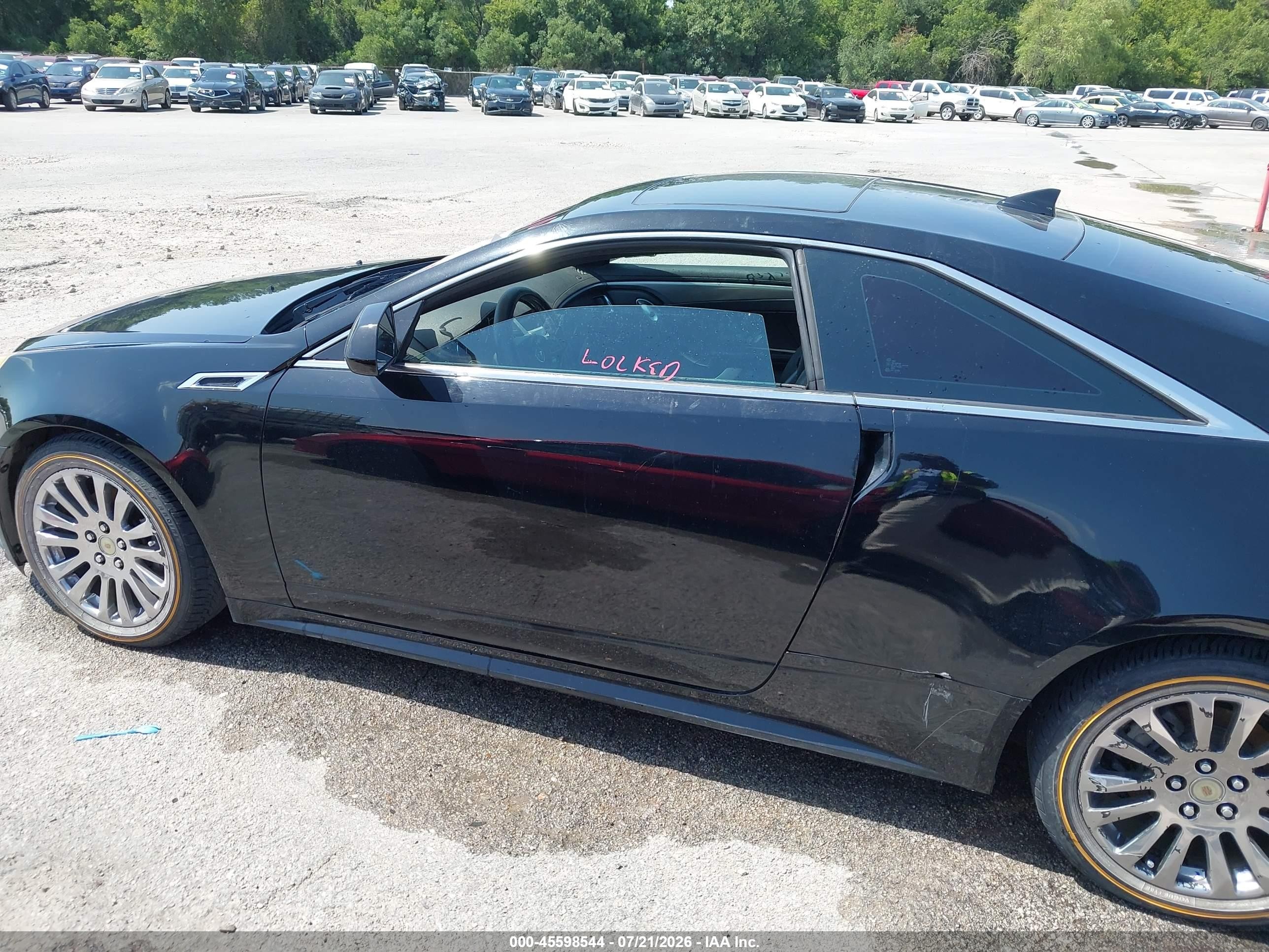 2014 Cadillac Cts Performance Black vin: 1G6DC1E3XE0103440