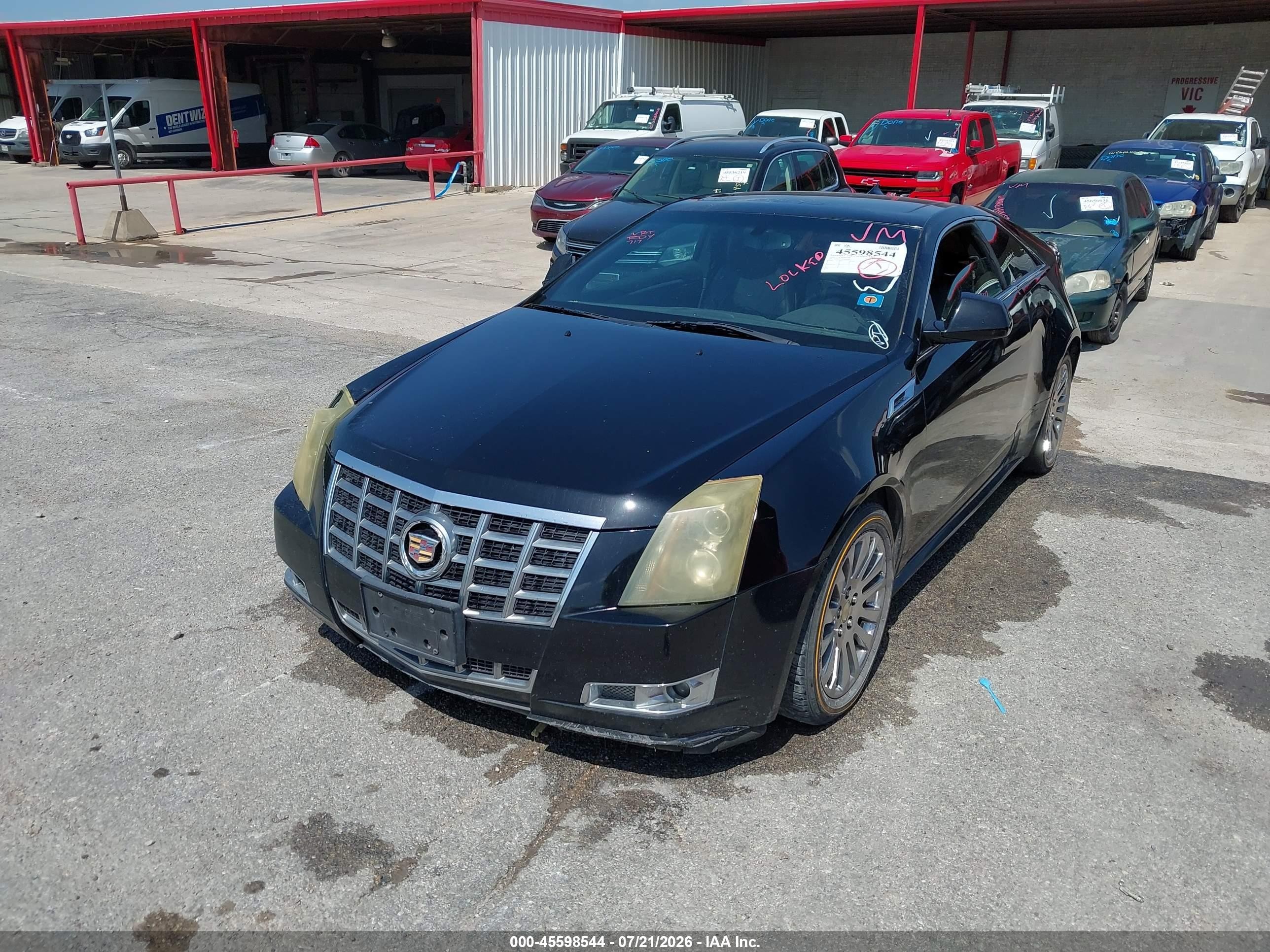 2014 Cadillac Cts Performance Black vin: 1G6DC1E3XE0103440