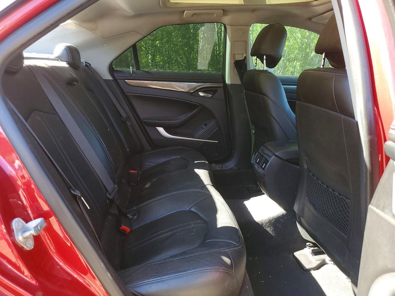 2012 Cadillac Cts Red vin: 1G6DC5E50C0137263