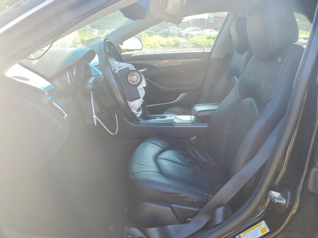 2012 Cadillac Cts Черный vin: 1G6DC5E50C0144360