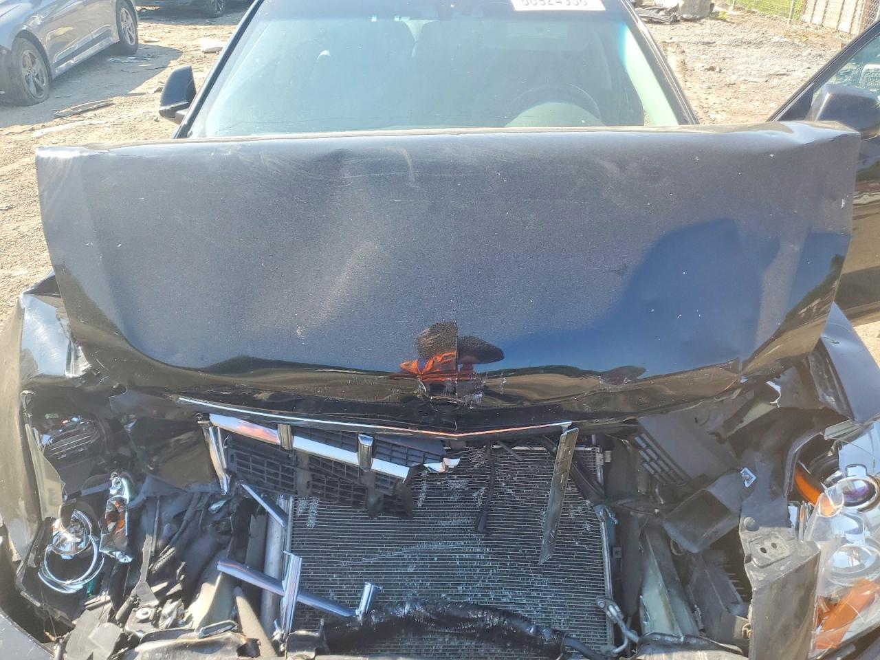 2012 Cadillac Cts Черный vin: 1G6DC5E50C0144360