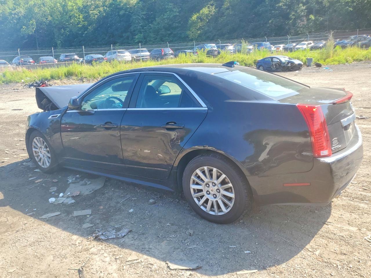 2012 Cadillac Cts Черный vin: 1G6DC5E50C0144360