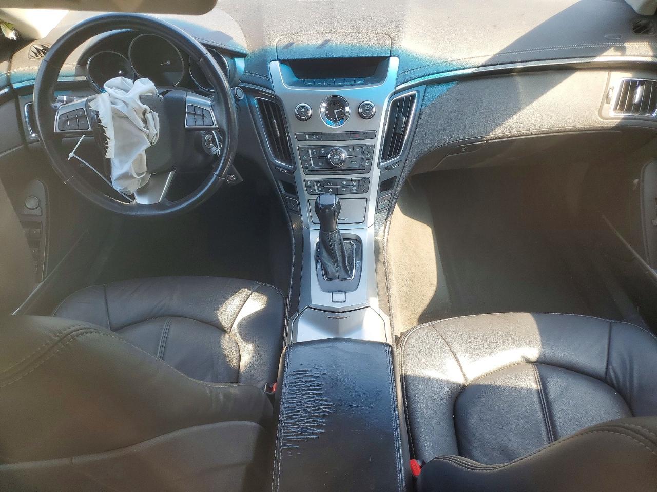 2012 Cadillac Cts Черный vin: 1G6DC5E50C0144360
