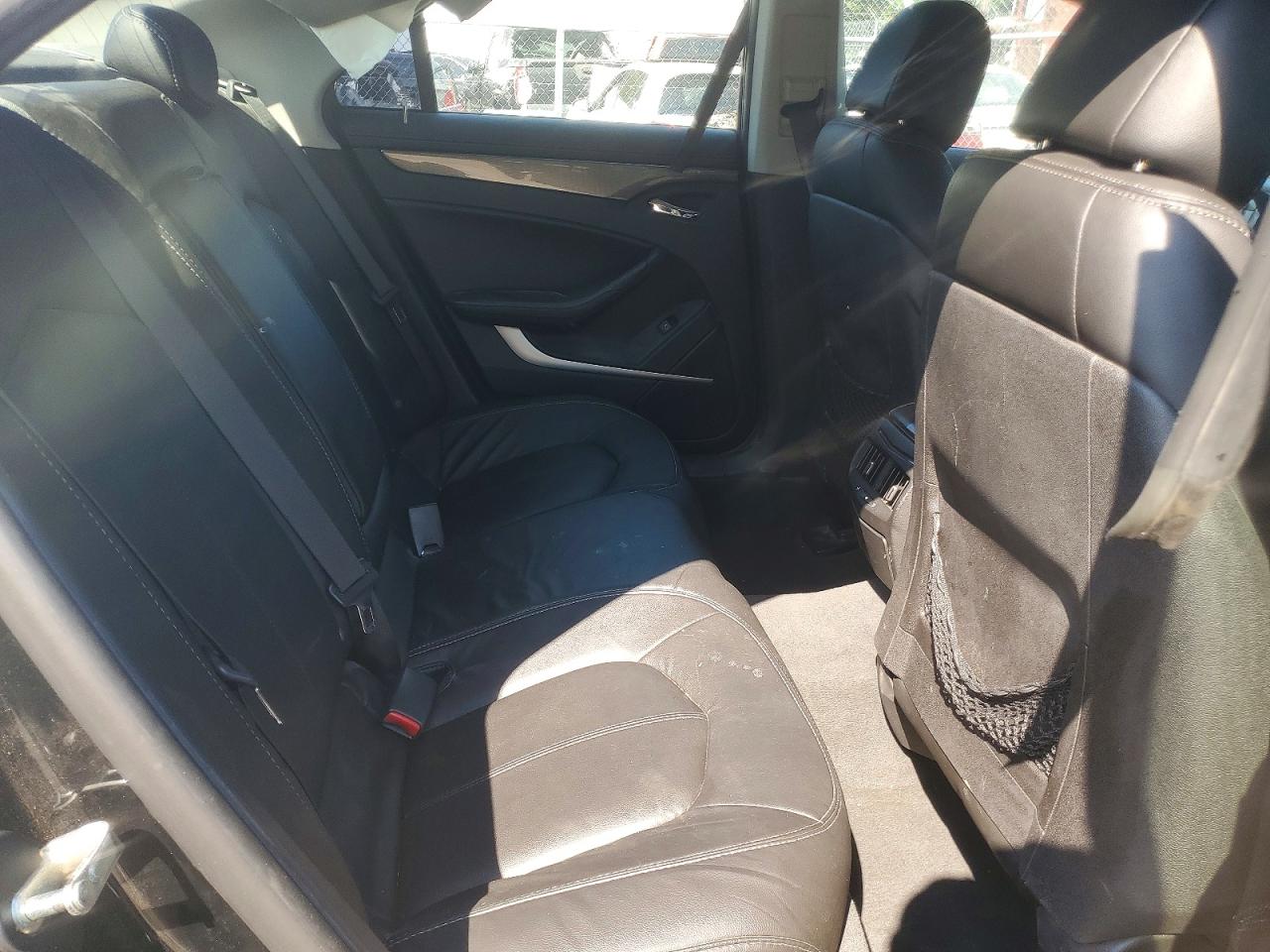 2012 Cadillac Cts Черный vin: 1G6DC5E50C0144360