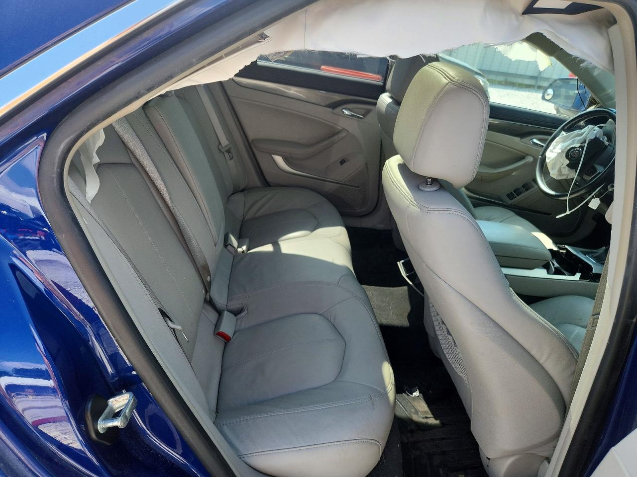 2012 Cadillac Cts Blue vin: 1G6DC5E50C0153060