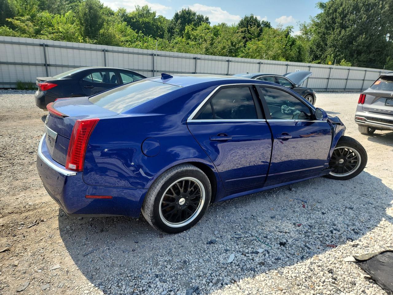 2012 Cadillac Cts Blue vin: 1G6DC5E50C0153060