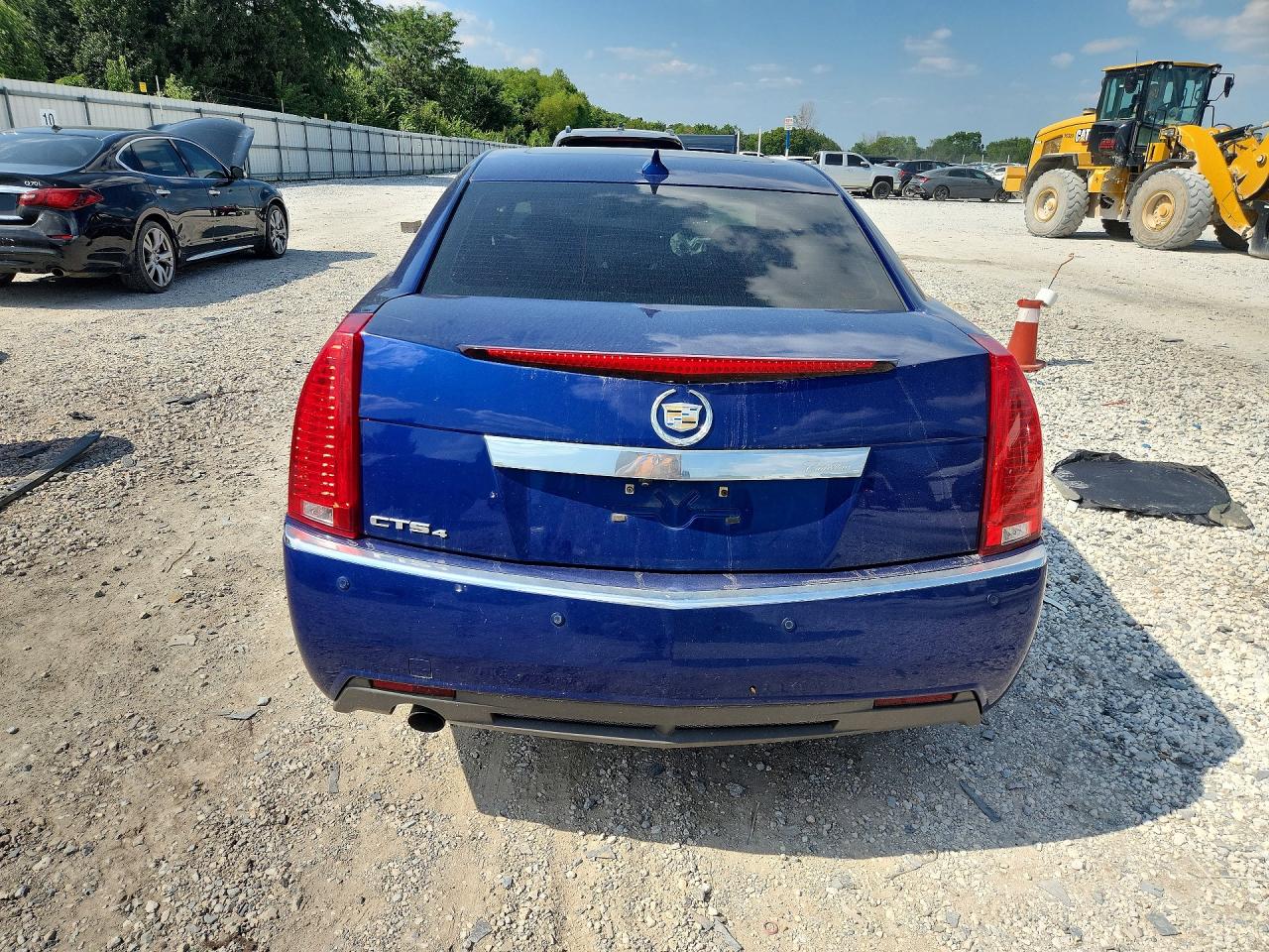 2012 Cadillac Cts Blue vin: 1G6DC5E50C0153060