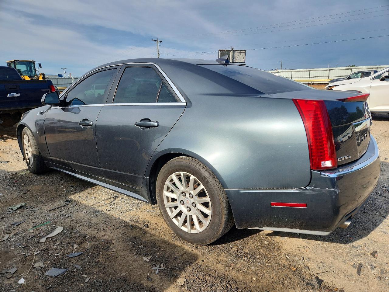 2012 Cadillac Cts Gray vin: 1G6DC5E51C0149583