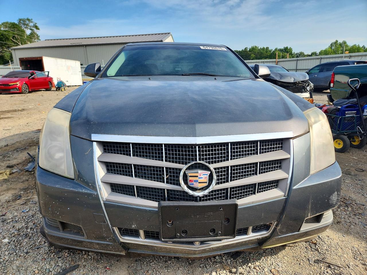 2012 Cadillac Cts Gray vin: 1G6DC5E51C0149583