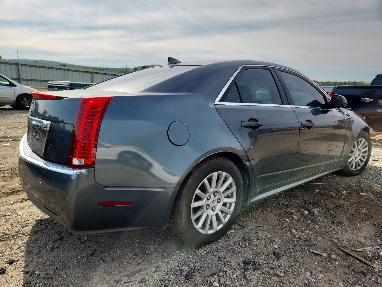2012 Cadillac Cts Gray vin: 1G6DC5E51C0149583