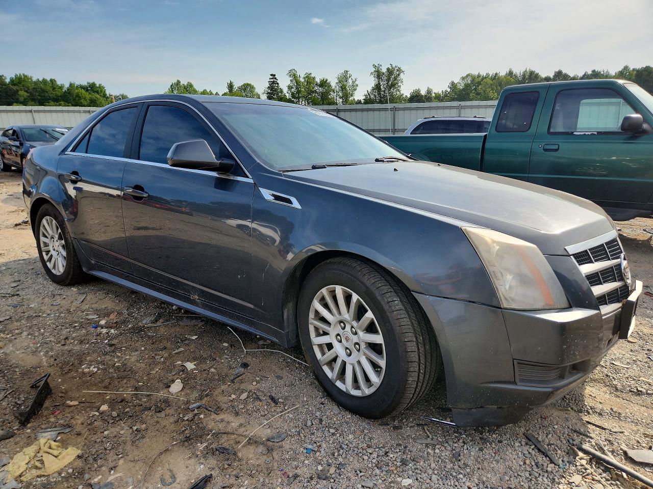 2012 Cadillac Cts Gray vin: 1G6DC5E51C0149583