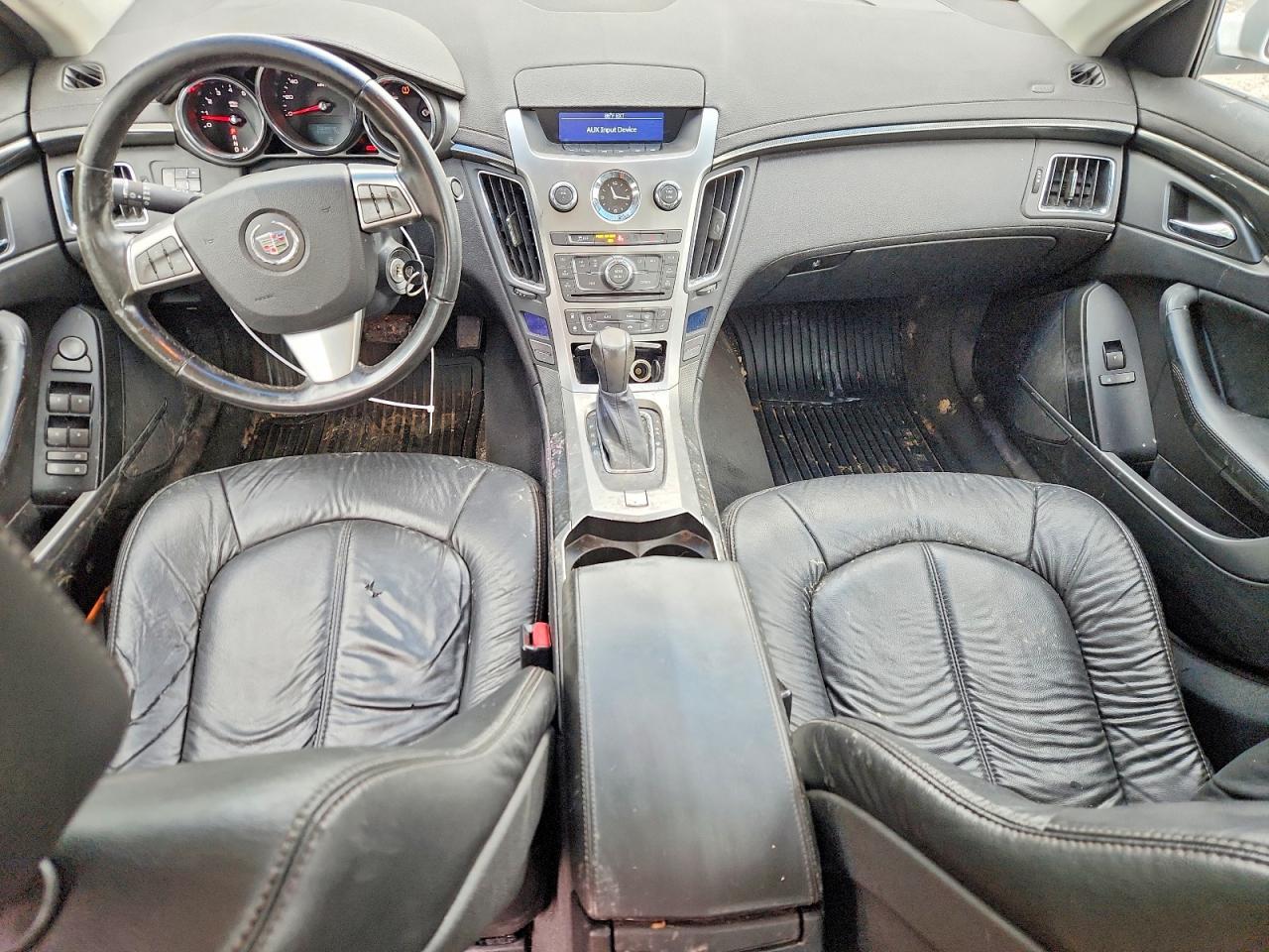2012 Cadillac Cts Silver vin: 1G6DC5E52C0113238