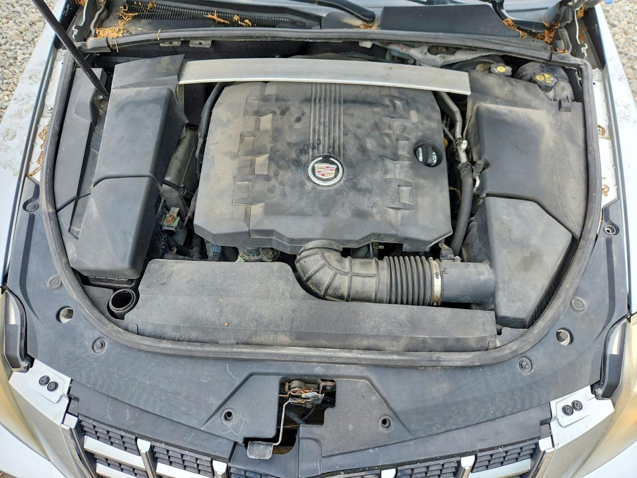 2012 Cadillac Cts Silver vin: 1G6DC5E52C0113238