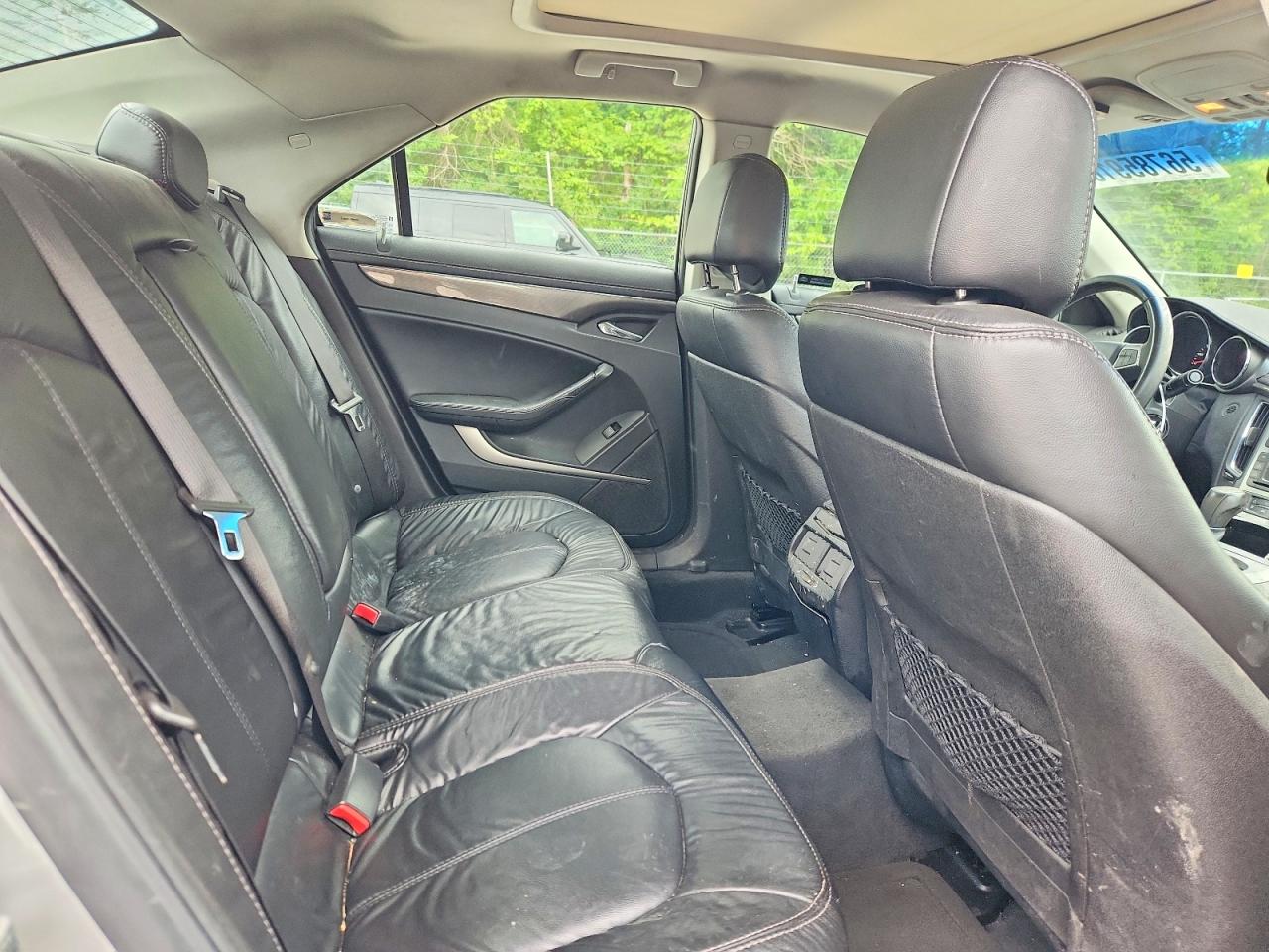 2012 Cadillac Cts Silver vin: 1G6DC5E52C0113238