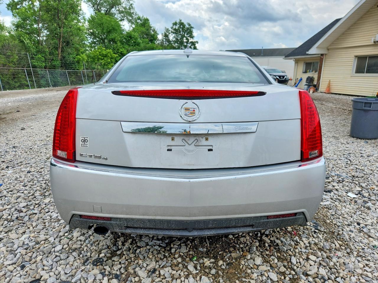 2012 Cadillac Cts Silver vin: 1G6DC5E52C0113238