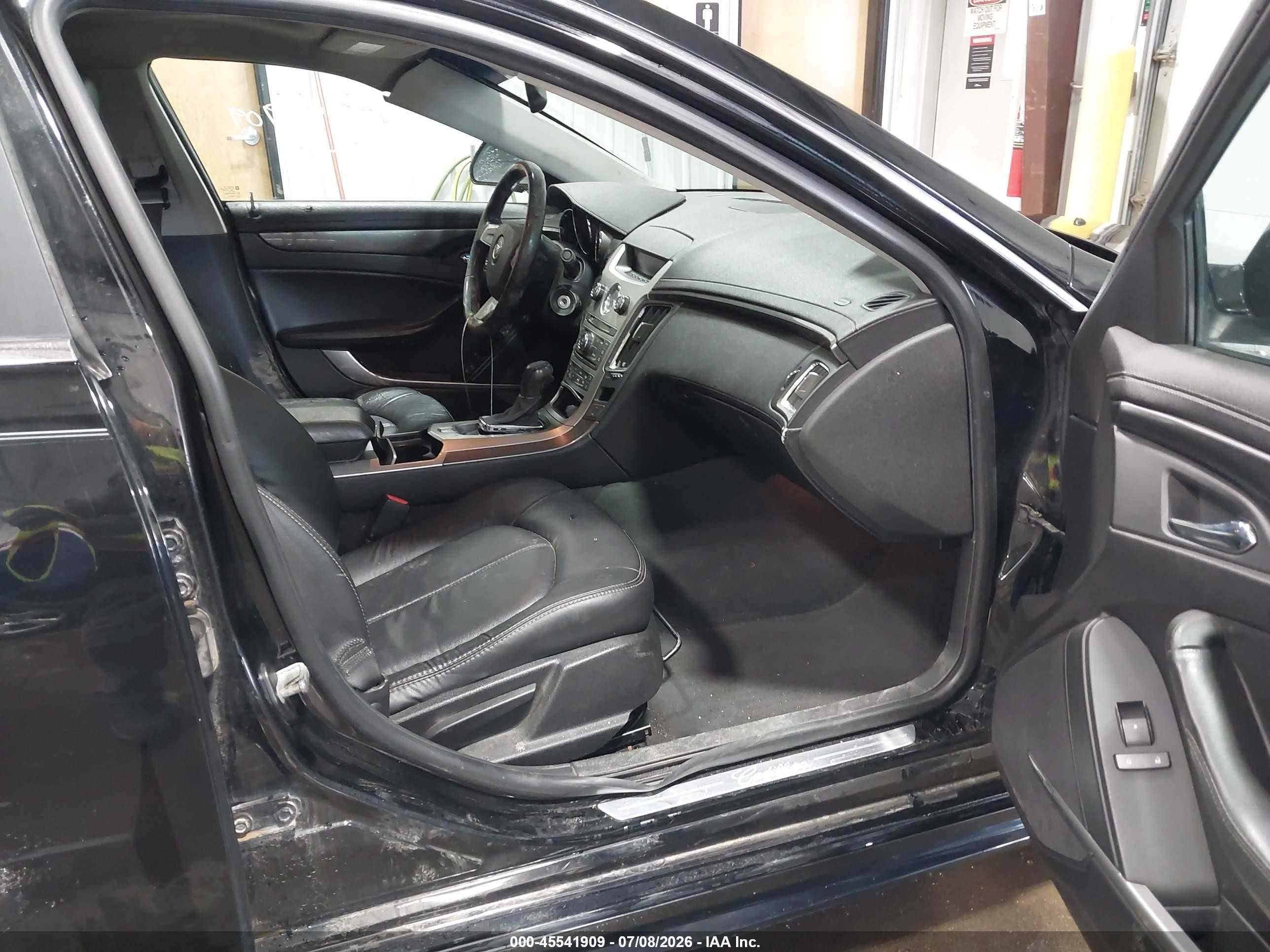 2012 Cadillac Cts Standard Black vin: 1G6DC5E54C0142465