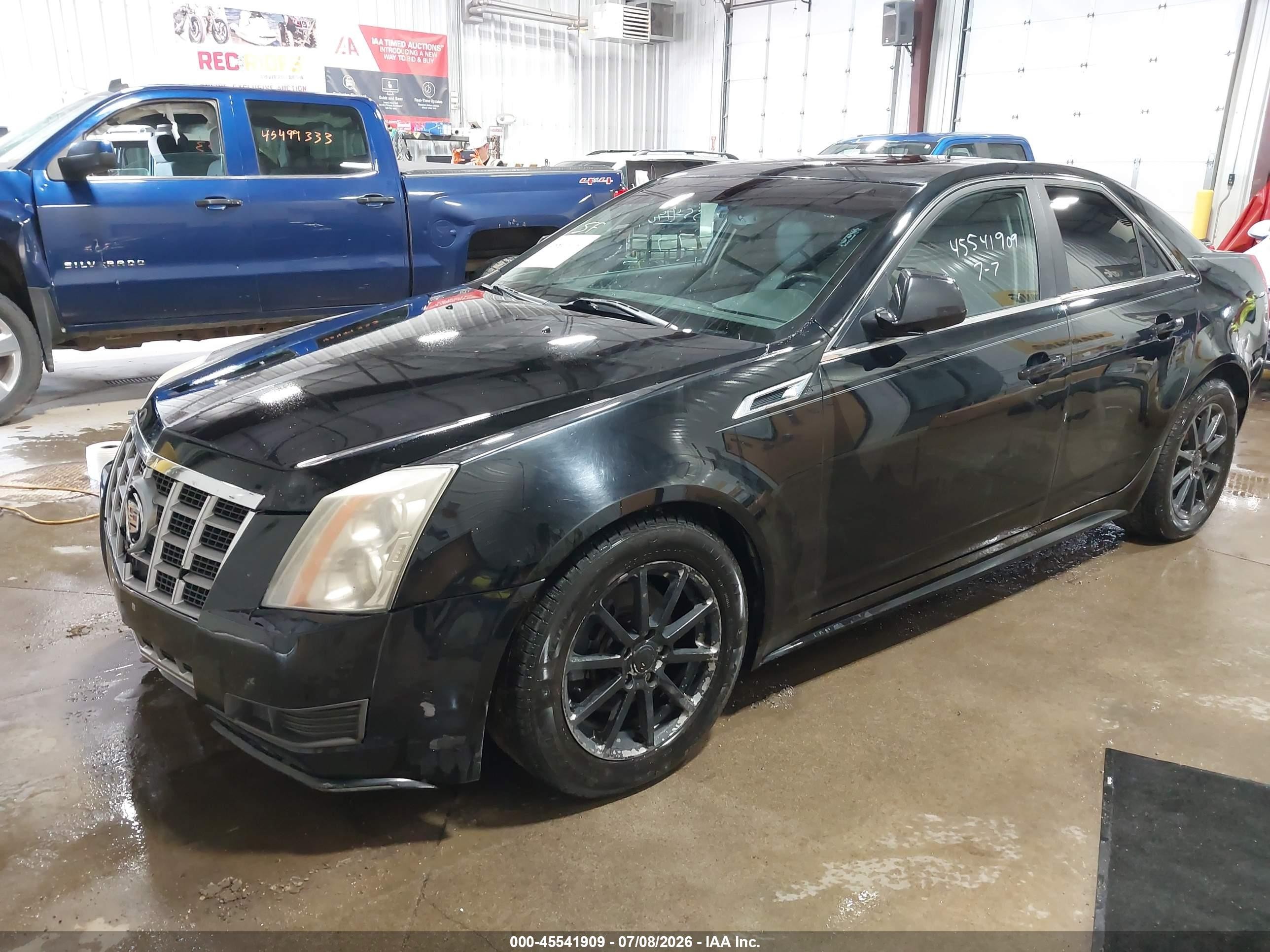 2012 Cadillac Cts Standard Black vin: 1G6DC5E54C0142465
