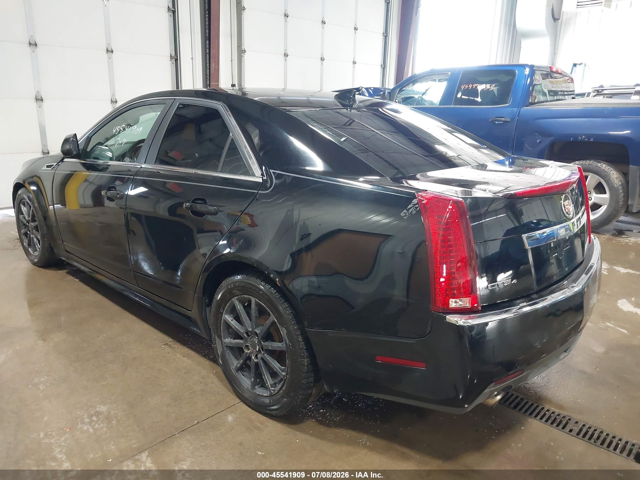 2012 Cadillac Cts Standard Black vin: 1G6DC5E54C0142465