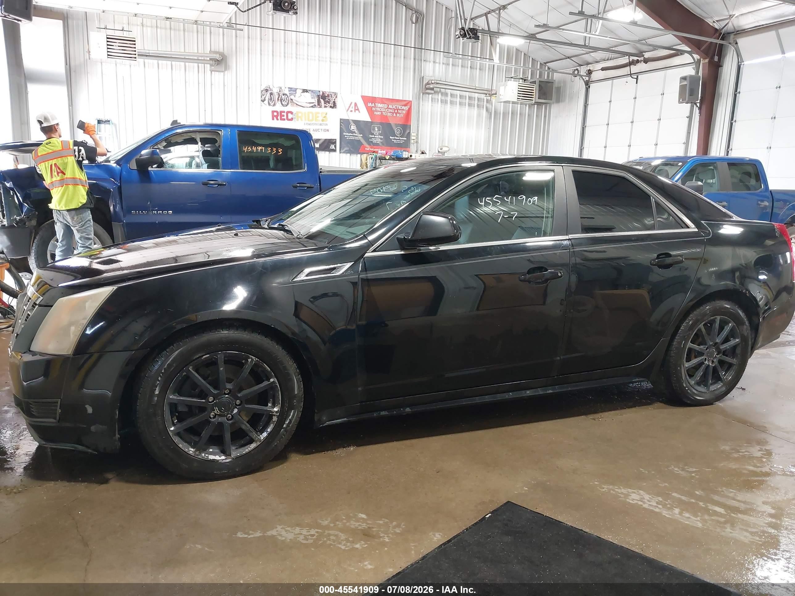 2012 Cadillac Cts Standard Black vin: 1G6DC5E54C0142465