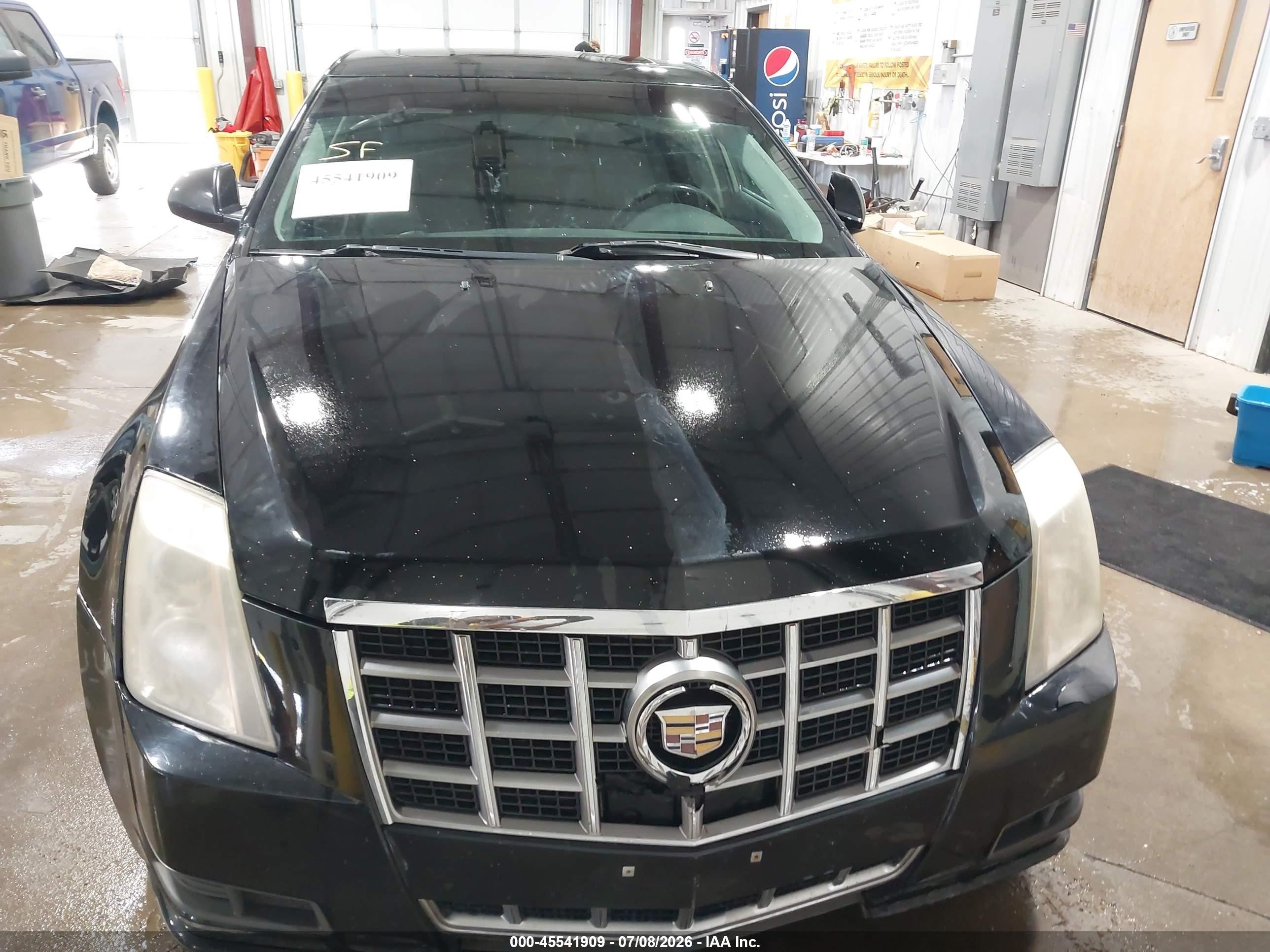 2012 Cadillac Cts Standard Black vin: 1G6DC5E54C0142465