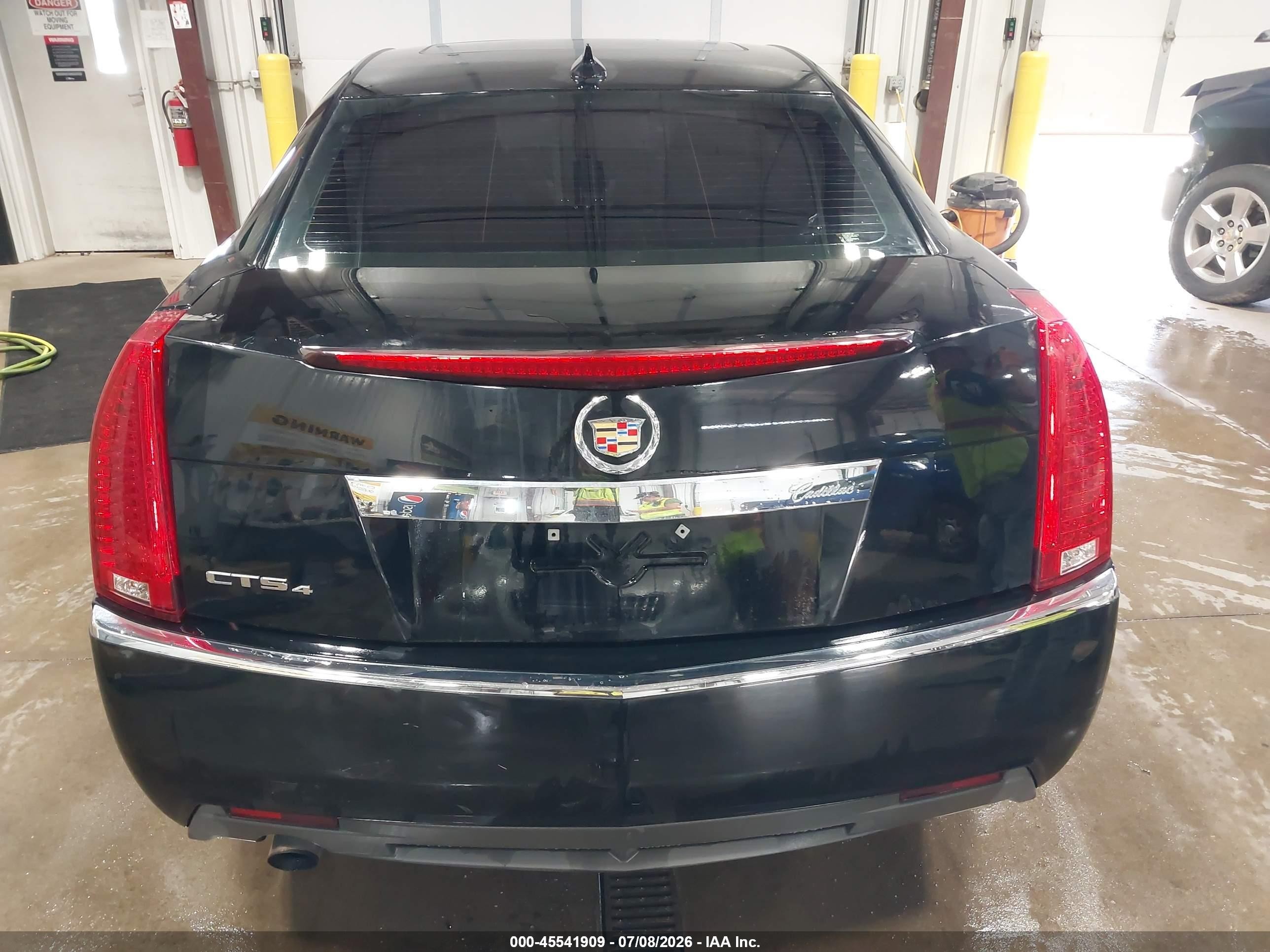 2012 Cadillac Cts Standard Black vin: 1G6DC5E54C0142465