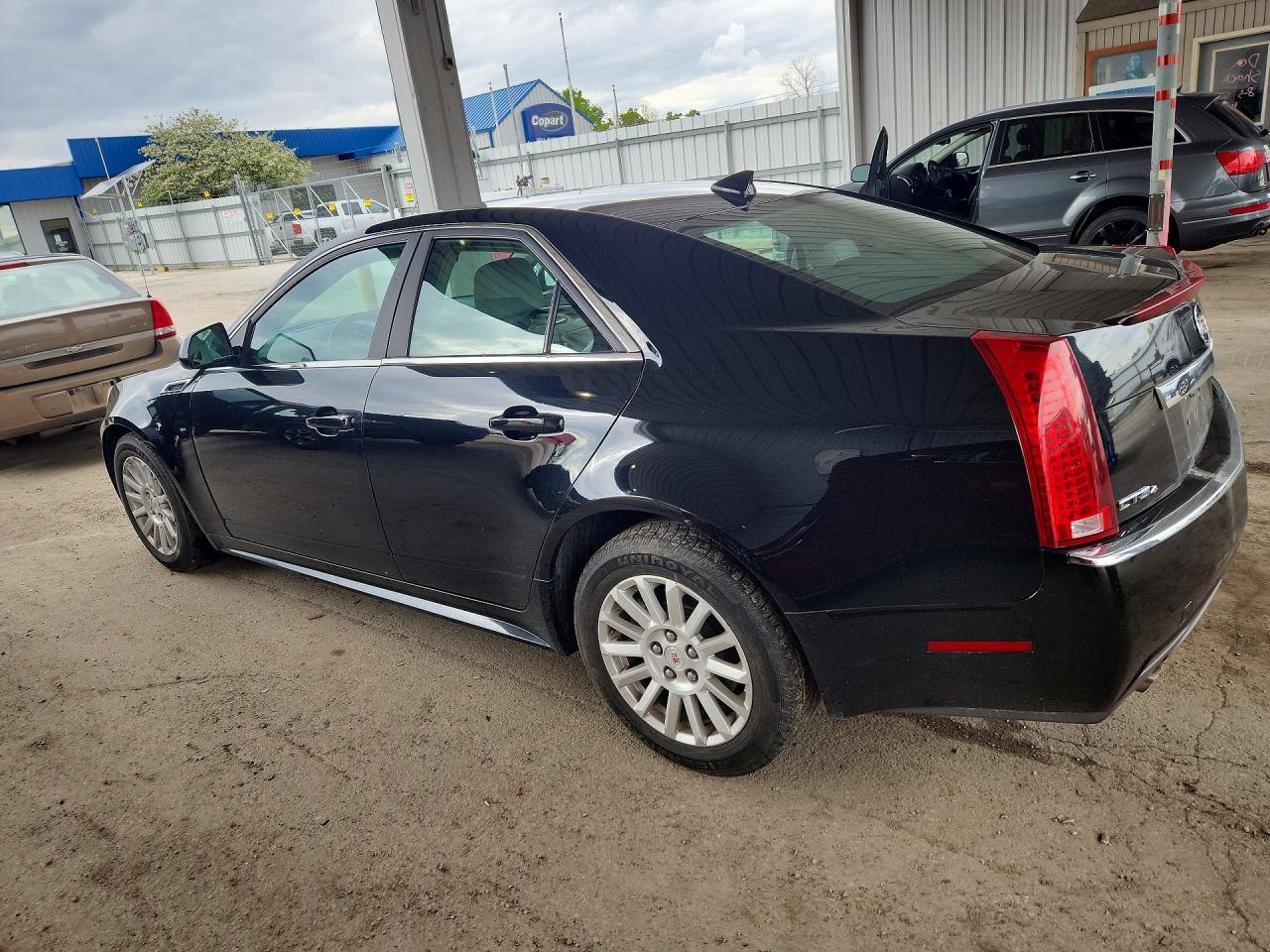 2012 Cadillac Cts Black vin: 1G6DC5E56C0140748