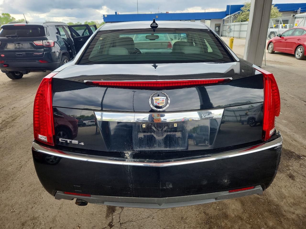 2012 Cadillac Cts Black vin: 1G6DC5E56C0140748