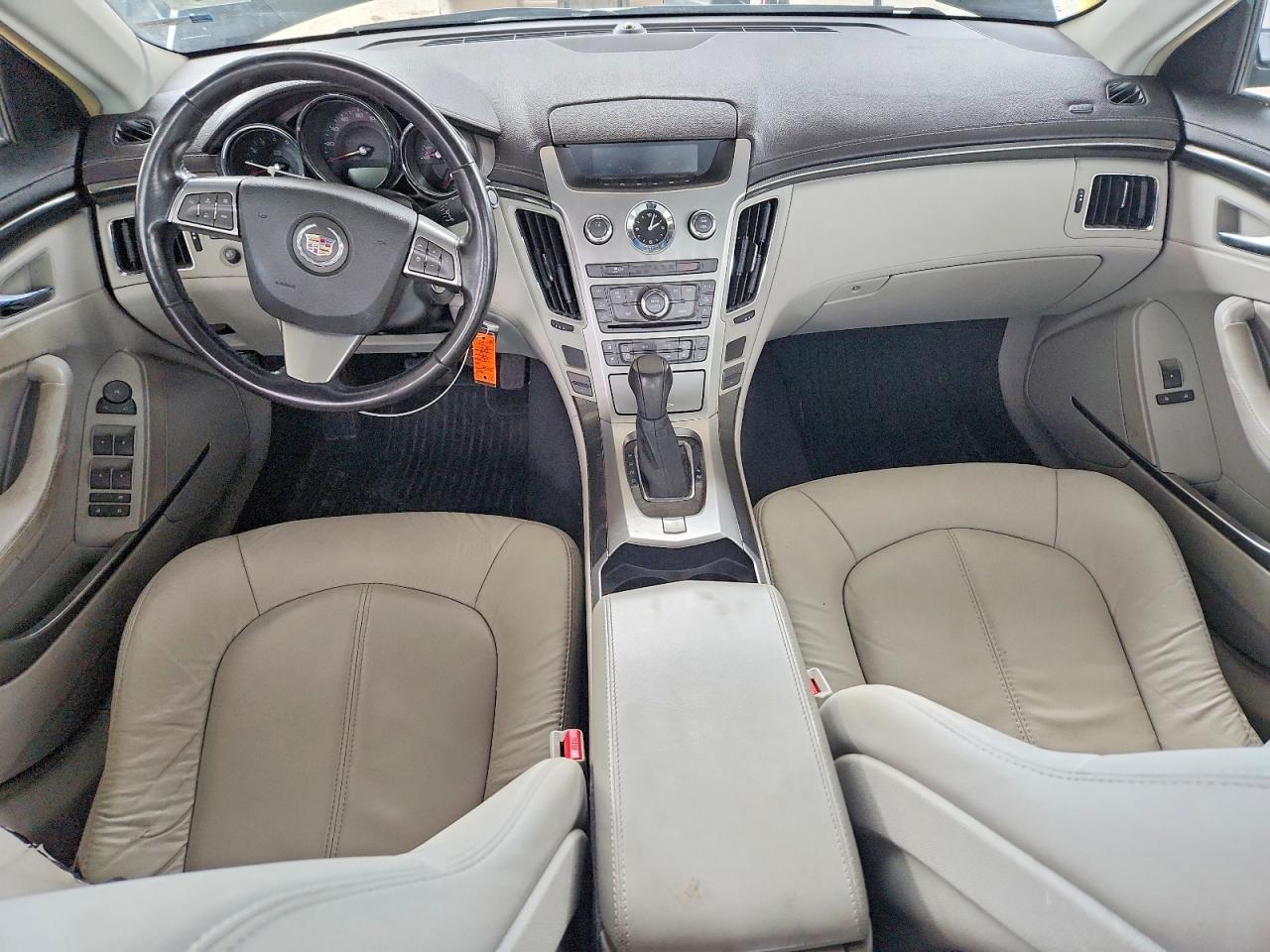 2012 Cadillac Cts Black vin: 1G6DC5E56C0140748