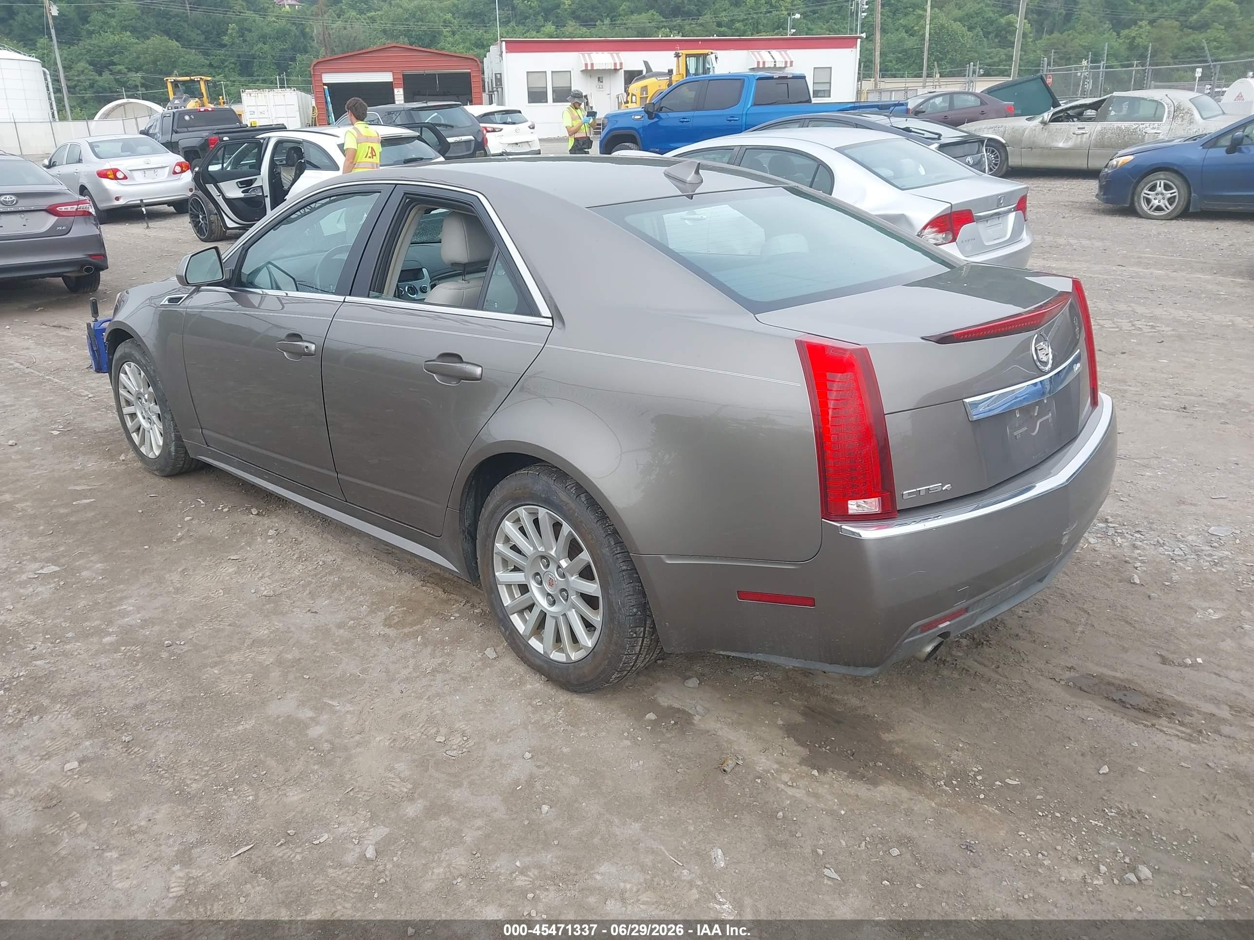2012 Cadillac Cts Standard Brown vin: 1G6DC5E56C0141673