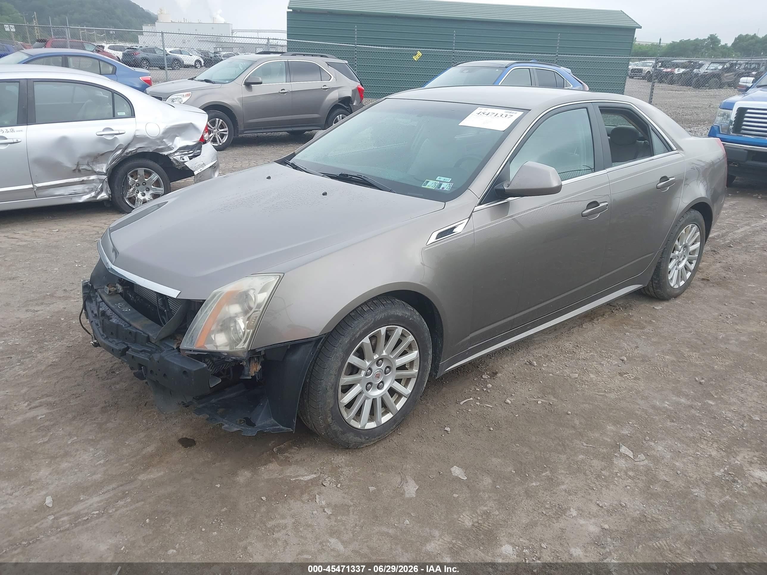 2012 Cadillac Cts Standard Brown vin: 1G6DC5E56C0141673