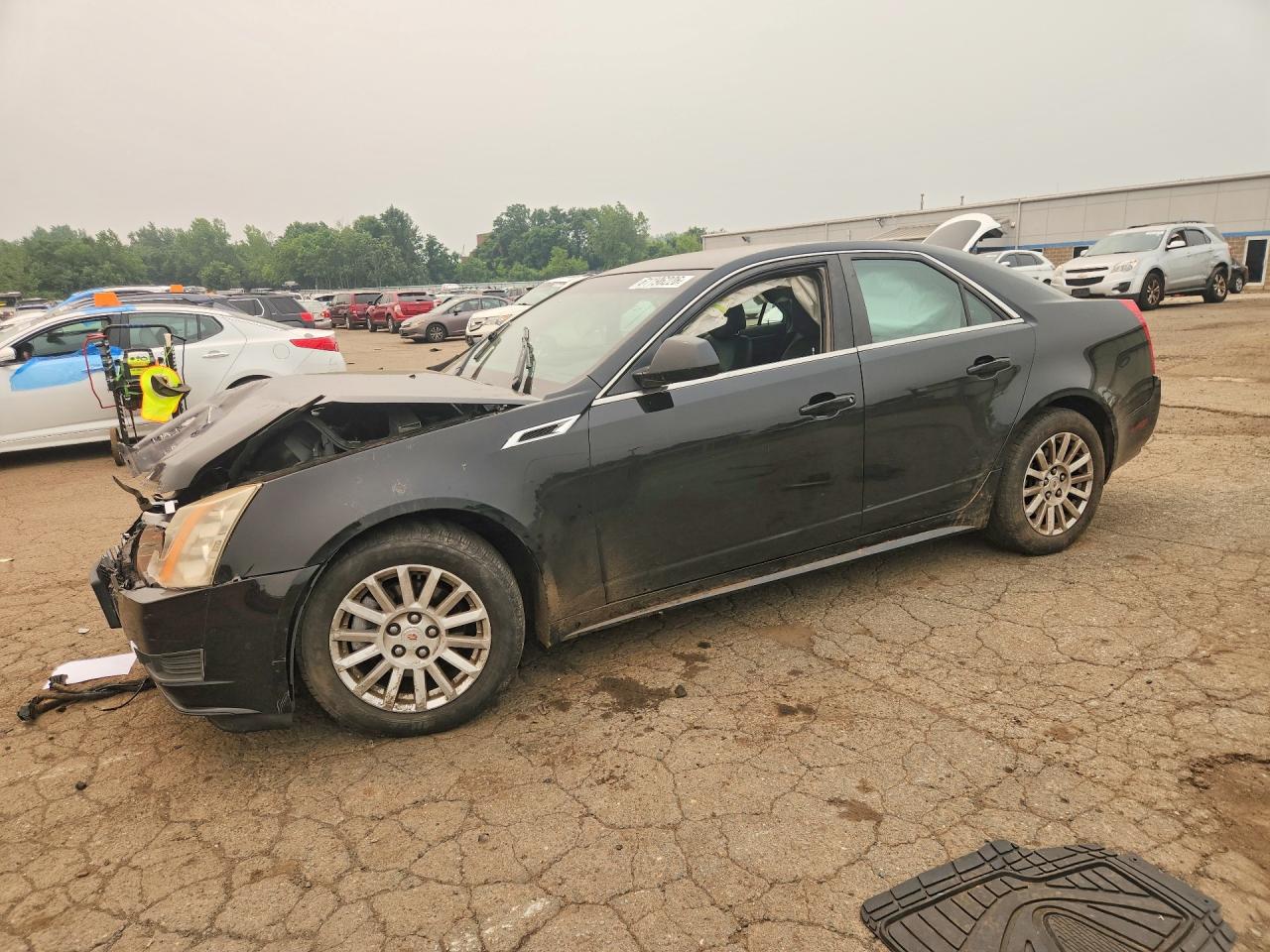 2012 Cadillac Cts Black vin: 1G6DC5E56C0152236