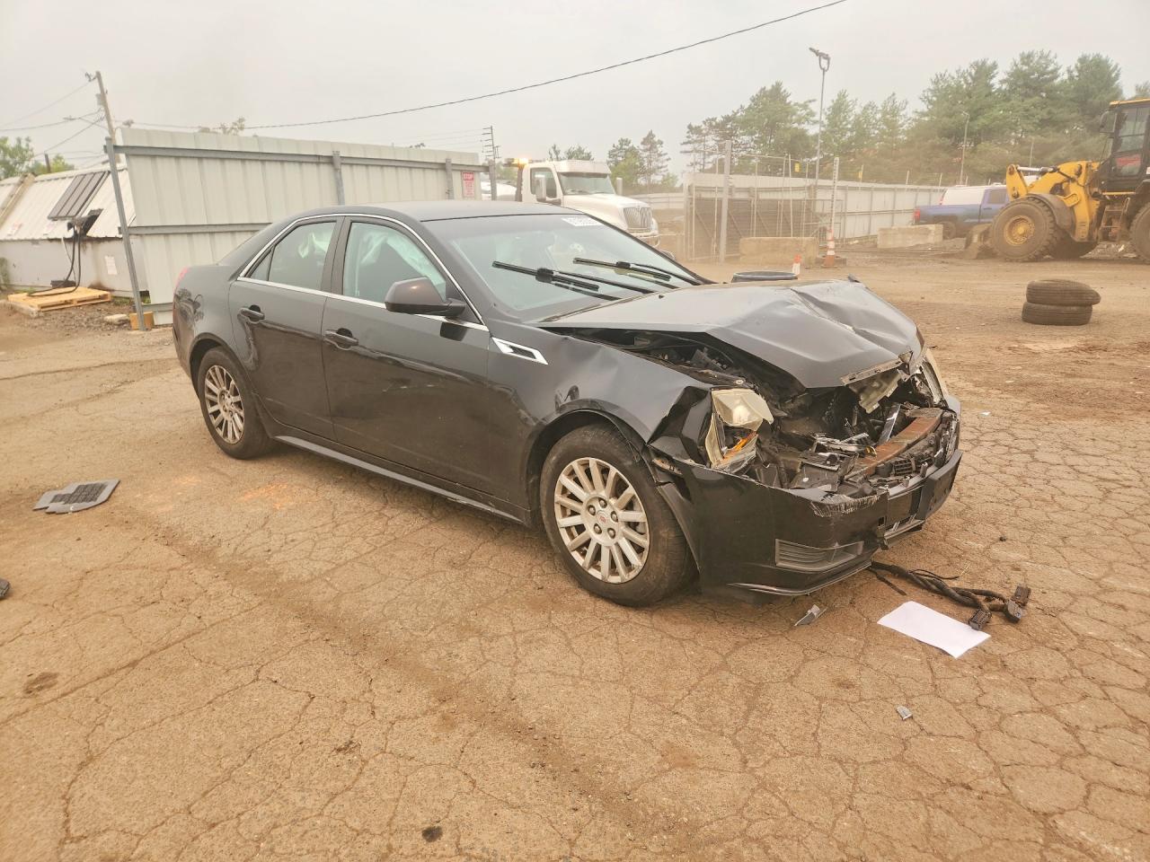 2012 Cadillac Cts Black vin: 1G6DC5E56C0152236