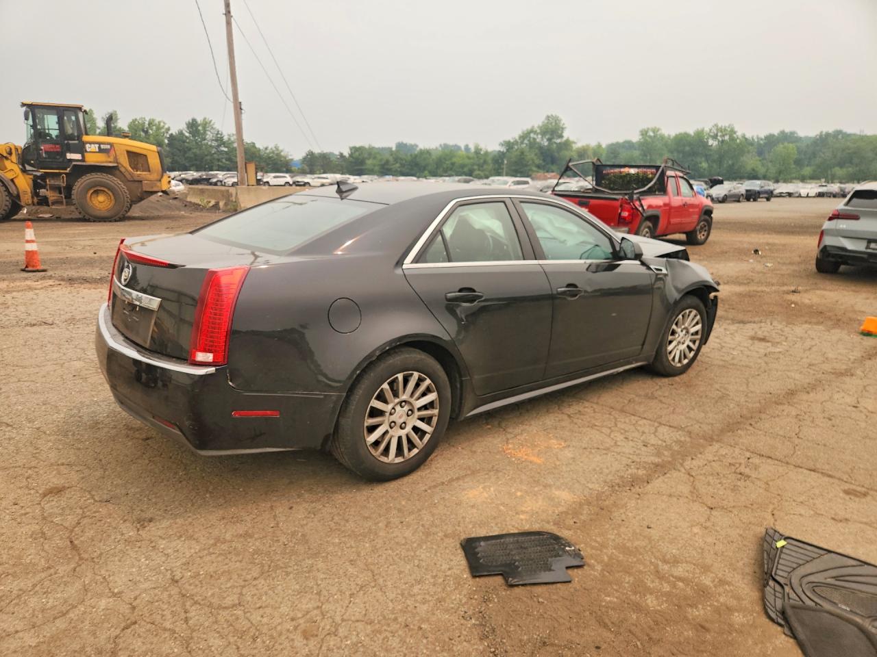 2012 Cadillac Cts Black vin: 1G6DC5E56C0152236