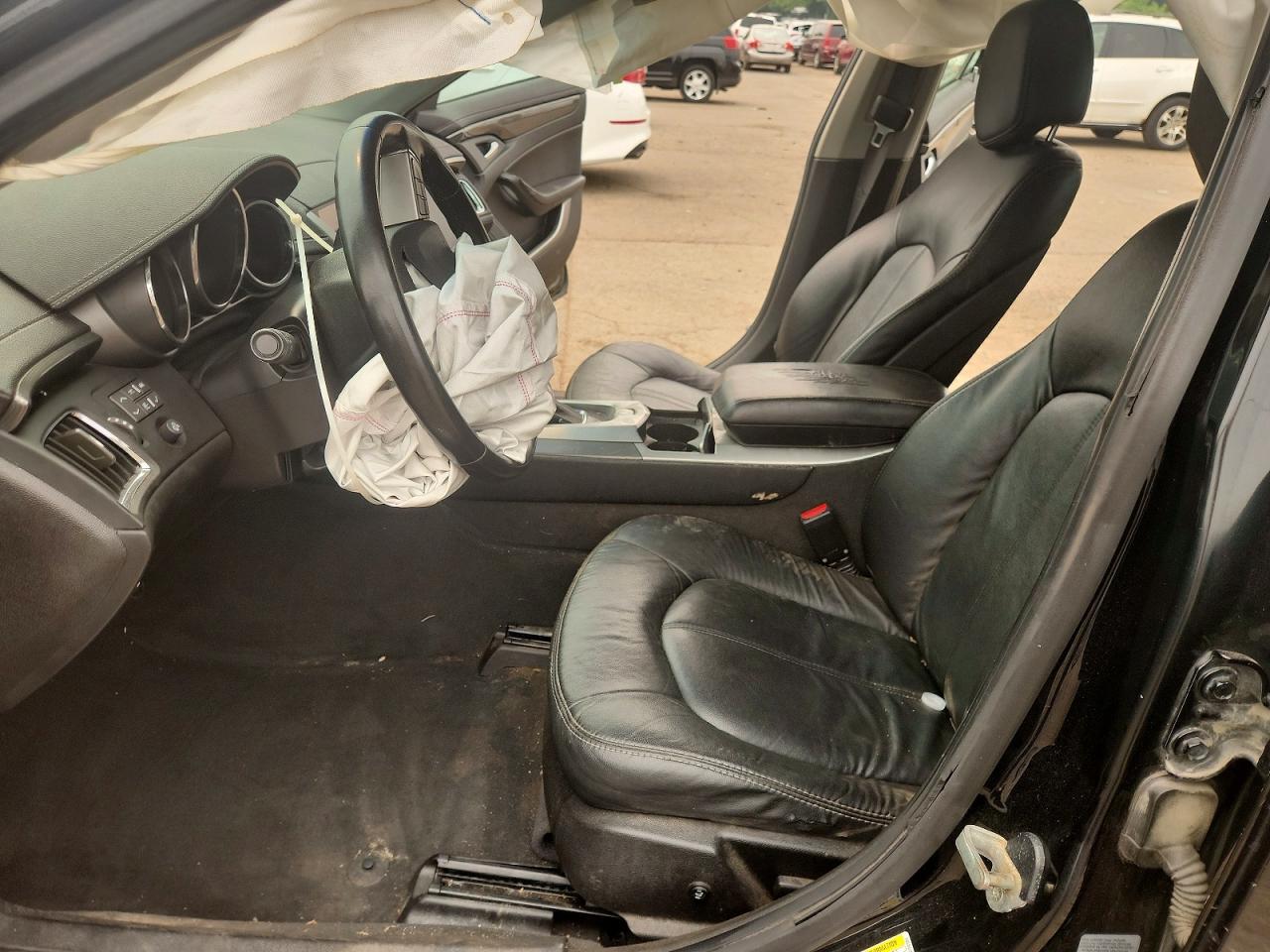 2012 Cadillac Cts Black vin: 1G6DC5E56C0152236