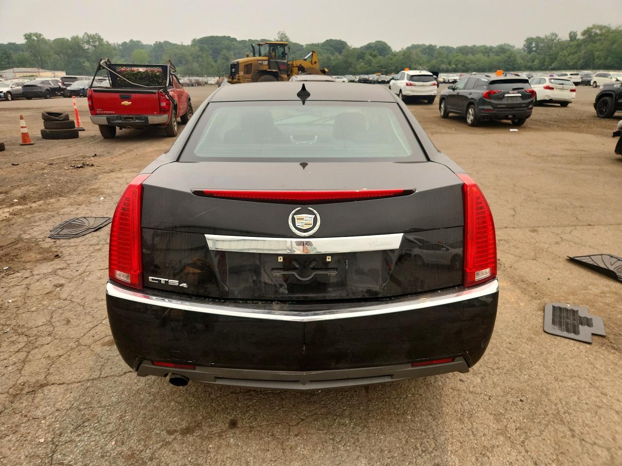 2012 Cadillac Cts Black vin: 1G6DC5E56C0152236