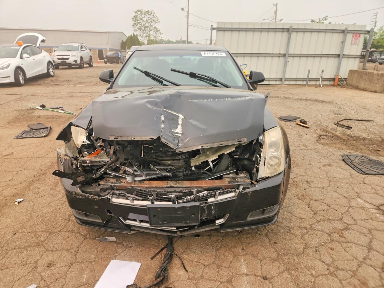 2012 Cadillac Cts Black vin: 1G6DC5E56C0152236
