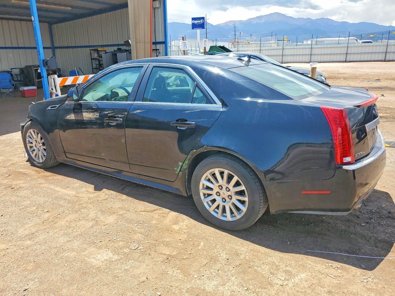 2012 Cadillac Cts Black vin: 1G6DC5E57C0140953