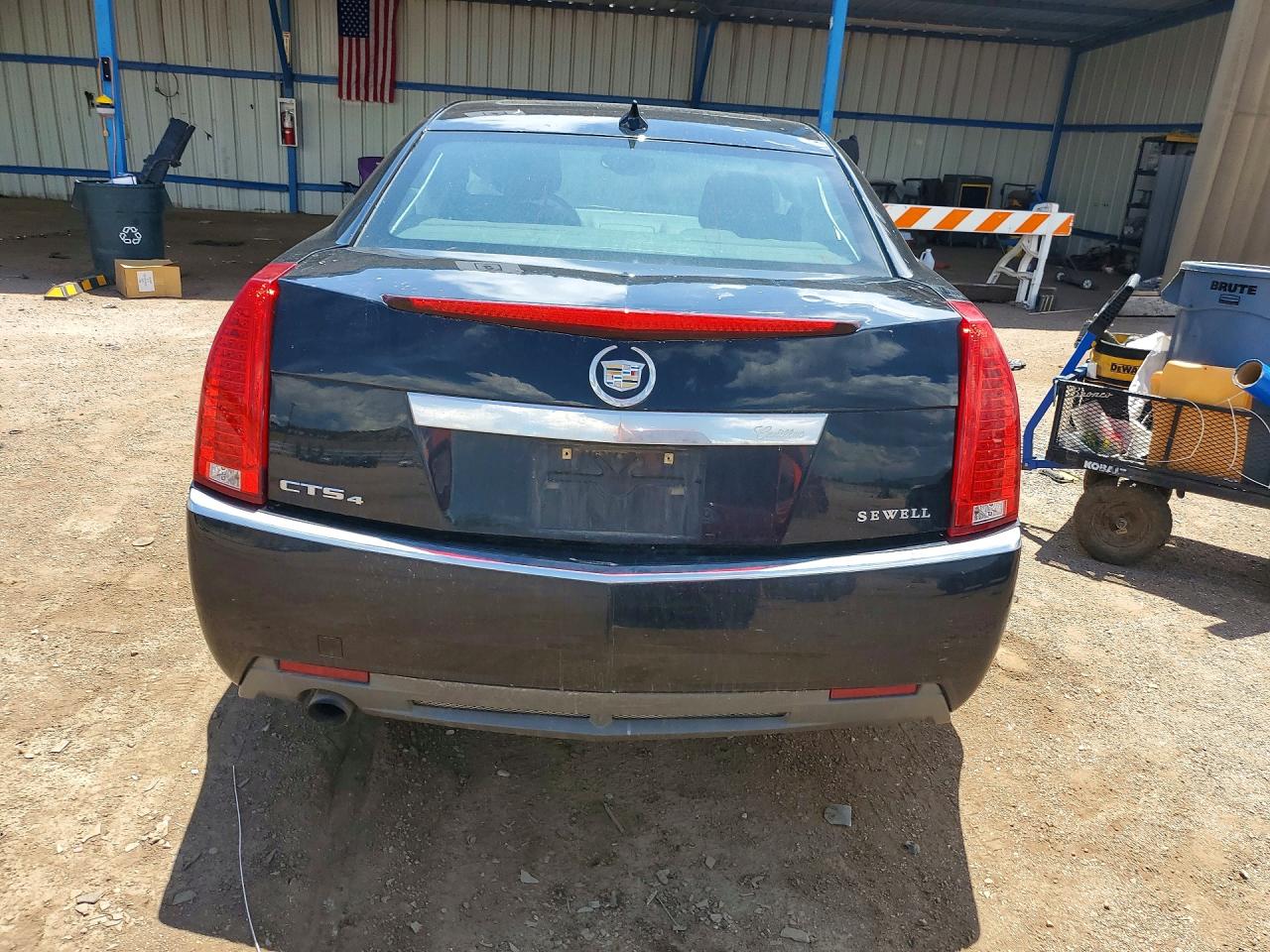 2012 Cadillac Cts Black vin: 1G6DC5E57C0140953