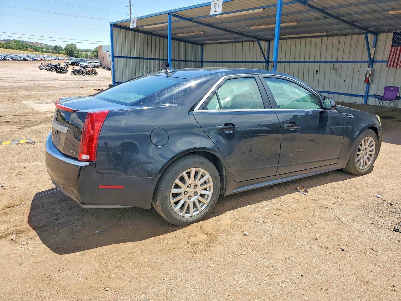 2012 Cadillac Cts Black vin: 1G6DC5E57C0140953
