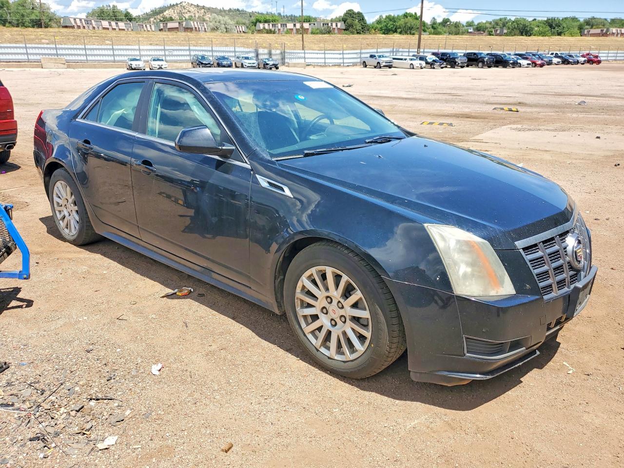 2012 Cadillac Cts Black vin: 1G6DC5E57C0140953