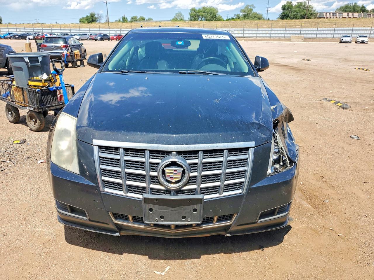 2012 Cadillac Cts Black vin: 1G6DC5E57C0140953