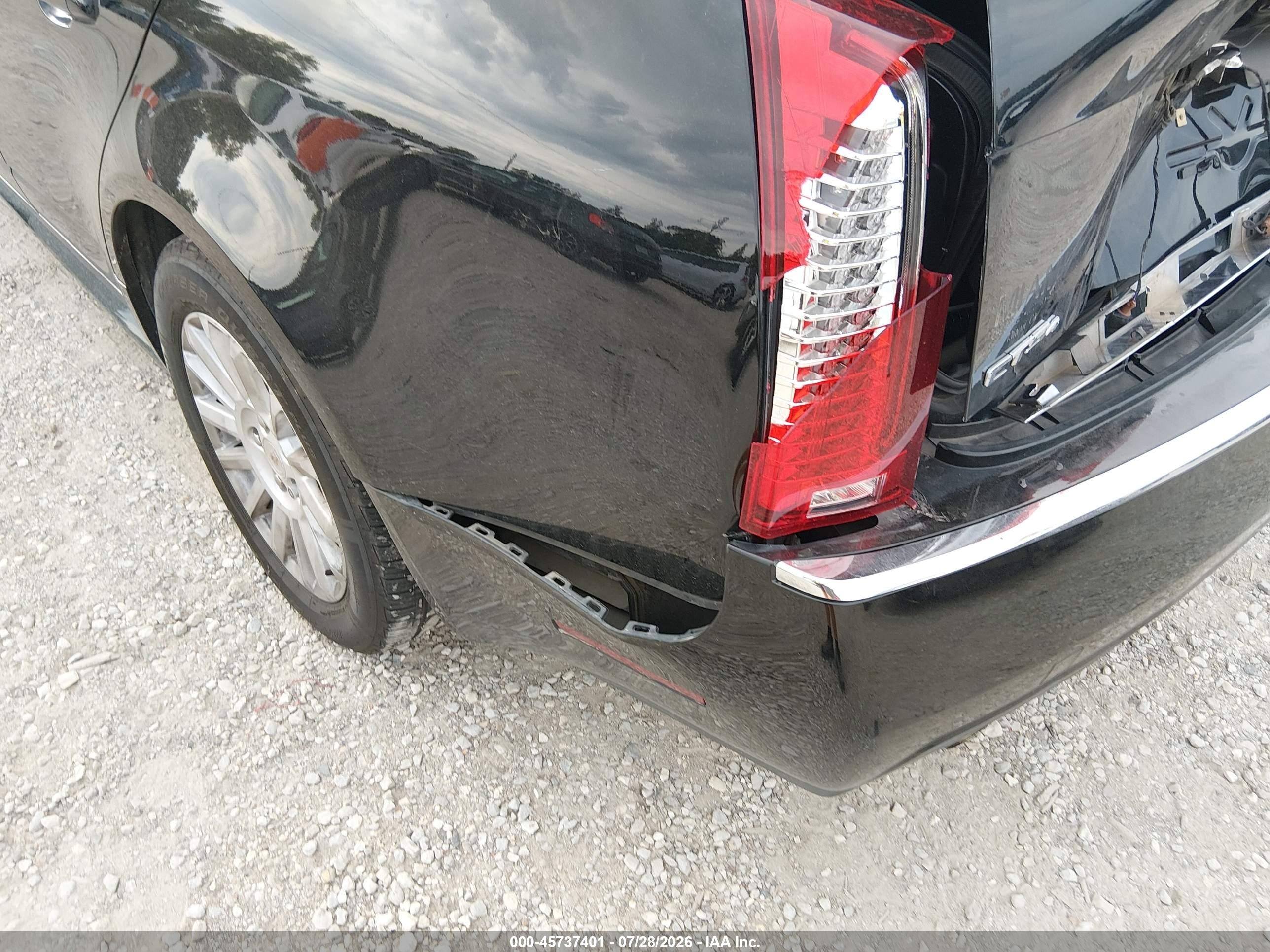 2012 Cadillac Cts Standard Black vin: 1G6DC5E57C0156943