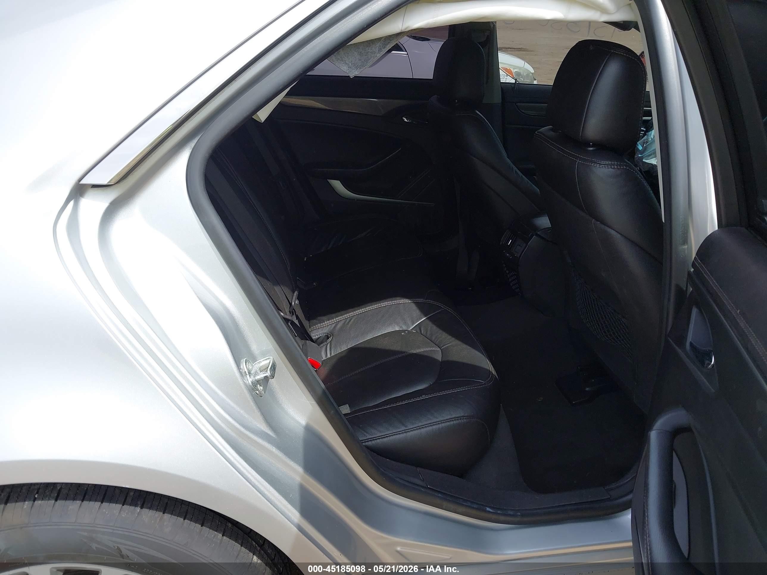 2012 Cadillac Cts Standard Silver vin: 1G6DC5E5XC0107834