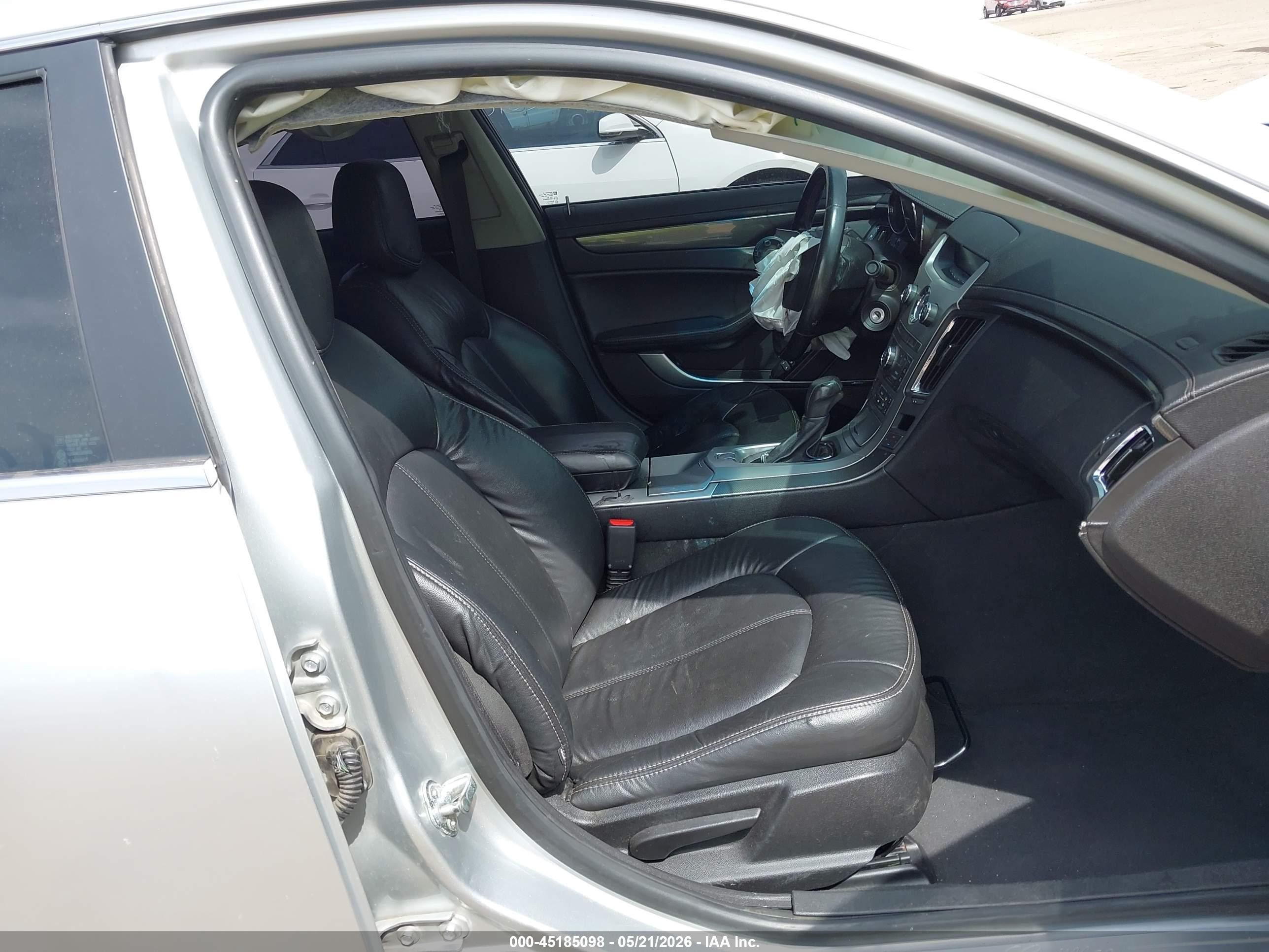 2012 Cadillac Cts Standard Silver vin: 1G6DC5E5XC0107834