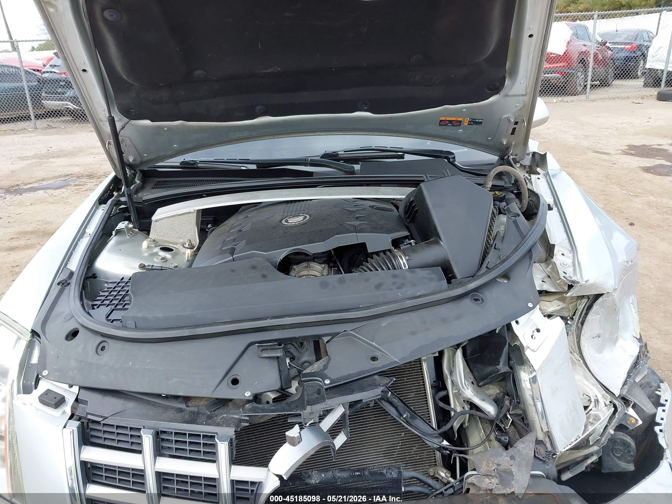 2012 Cadillac Cts Standard Silver vin: 1G6DC5E5XC0107834